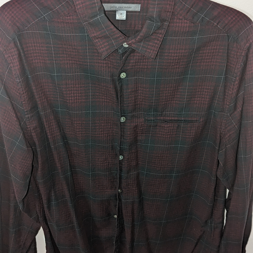 John Varvatos Button down